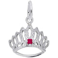 TIARA W/BIRTHSTONE-JULY