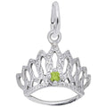 TIARA W/BIRTHSTONE-AUG