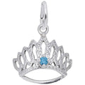TIARA W/BIRTHSTONE-DEC