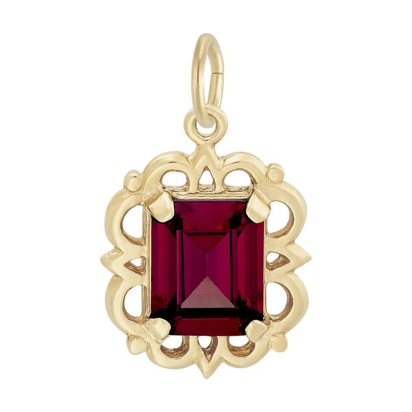 Birthstone Charm - Feb