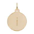Petite Initial Disc - Lower Case Block i