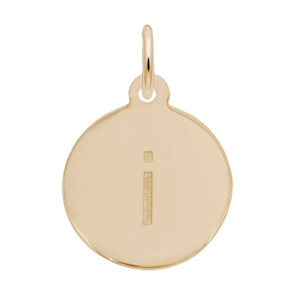 Petite Initial Disc - Lower Case Block i