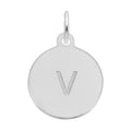 Petite Initial Disc - Lower Case Block v