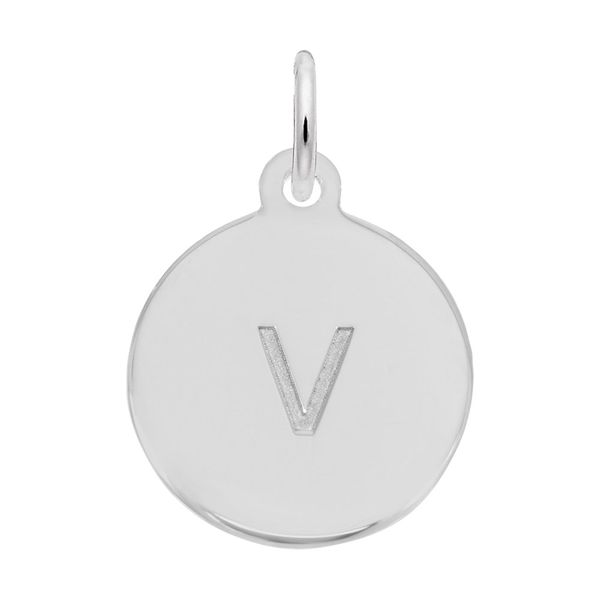 Petite Initial Disc - Lower Case Block v