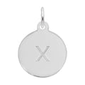 Petite Initial Disc - Lower Case Block x