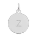Petite Initial Disc - Lower Case Block z
