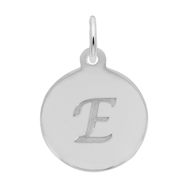 PETITE INITIAL DISC - SCRIPT E