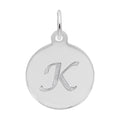 PETITE INITIAL DISC - SCRIPT K