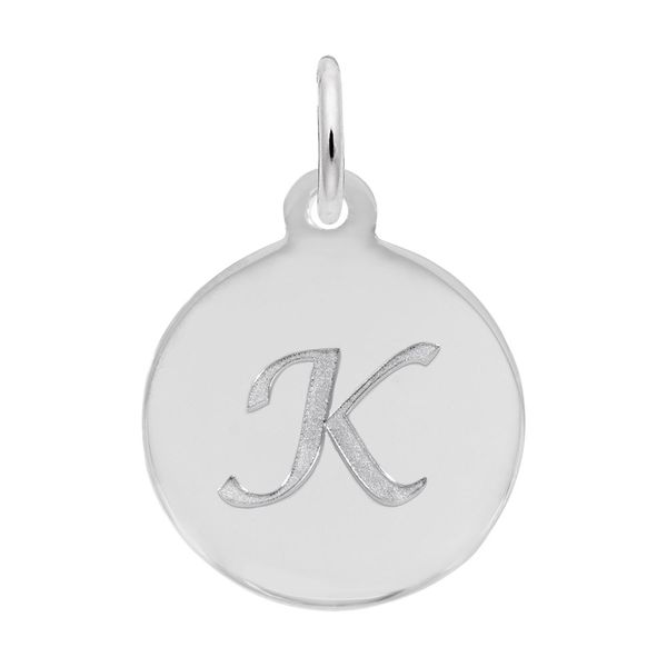 PETITE INITIAL DISC - SCRIPT K
