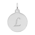 PETITE INITIAL DISC - SCRIPT L