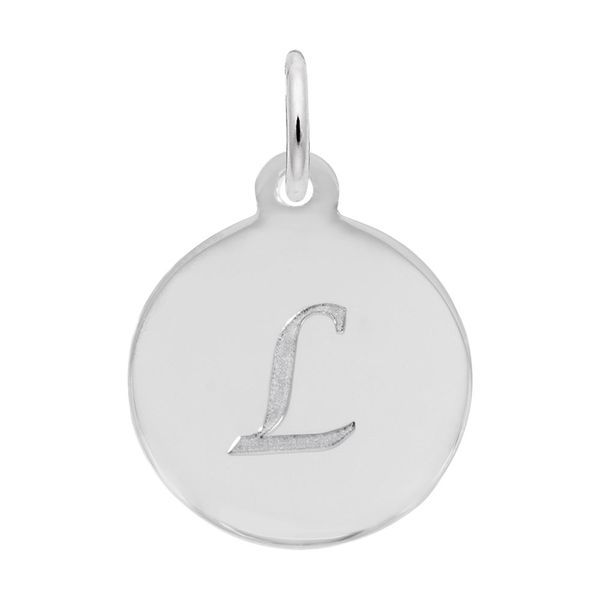 PETITE INITIAL DISC - SCRIPT L