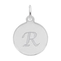 PETITE INITIAL DISC - SCRIPT R