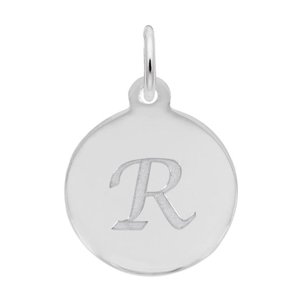 PETITE INITIAL DISC - SCRIPT R