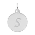 PETITE INITIAL DISC - SCRIPT S