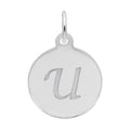 PETITE INITIAL DISC - SCRIPT U