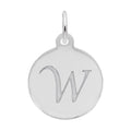 PETITE INITIAL DISC - SCRIPT W