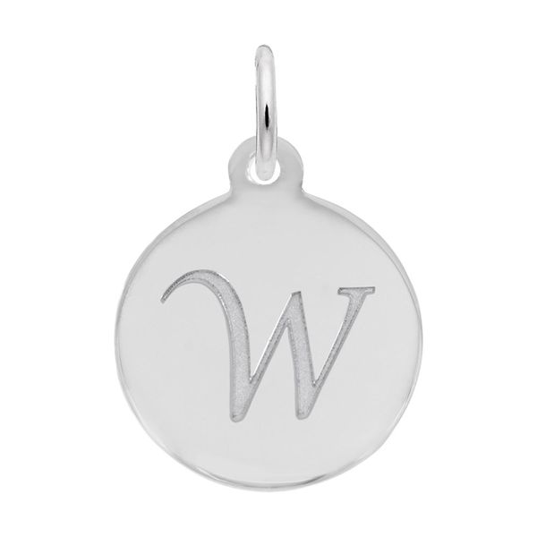 PETITE INITIAL DISC - SCRIPT W