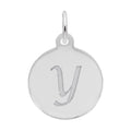 PETITE INITIAL DISC - SCRIPT Y