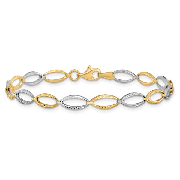 Leslie's 10K Two-tone D/C Bracelet - Image 3