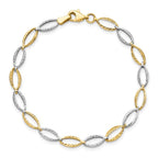 Leslie's 10K Two-tone D/C Bracelet - Image 4