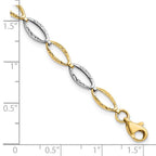 Leslie's 10K Two-tone D/C Bracelet - Image 5