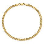 Leslie's 10K 3.0mm Wide Diamond-Cut Double Rope Bracelet - Image 4