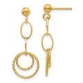 Leslie's 10K Post Dangle Earrings
