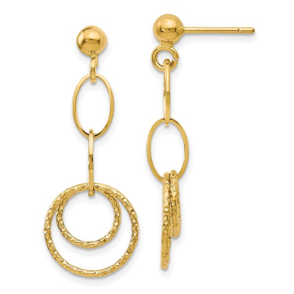 Leslie's 10K Post Dangle Earrings