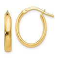 Leslie's 10K Polished Yellow Gold Hoop Earrings