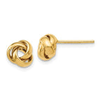 Leslie's 10K Polished Post Earrings