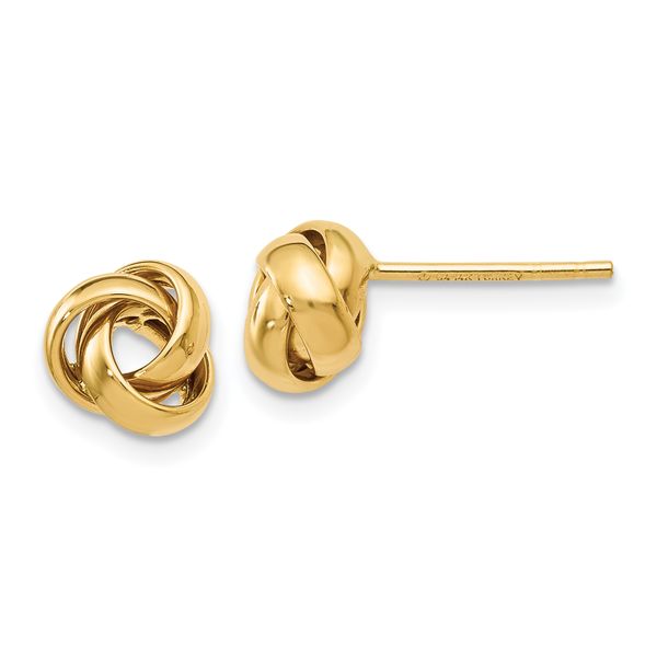 Leslie's 10K Polished Post Earrings