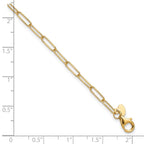 Leslie's 10K Polished Fancy Link Bracelet - Image 4