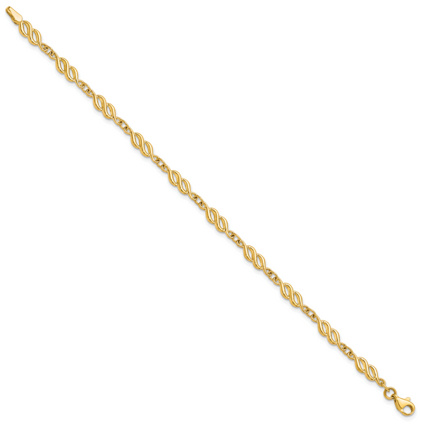 Leslie's 10K Polished Bracelet - Image 2