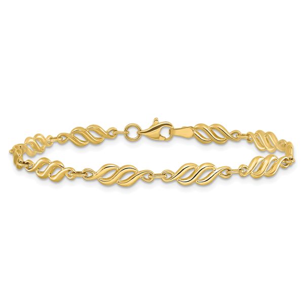 Leslie's 10K Polished Bracelet - Image 3