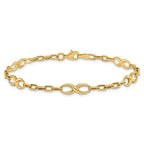 Leslie's 10K Polished Link Bracelet - Image 3