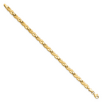 Leslie's 10K Polished and Brushed Bracelet - Image 2