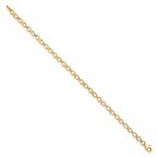 Leslie's 10K Polished and D/C Bracelet - Image 2