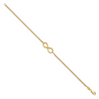 Leslie's 10K Polished Infinity Bracelet - Image 2