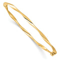 Leslie's 10K Polished Hinged Bangle