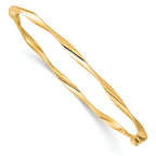 Leslie's 10K Polished Hinged Bangle