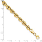 Leslie's 10K Polished Fancy Link Bracelet - Image 4