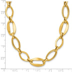 Leslie's 10k Polished Link Necklace - Image 5