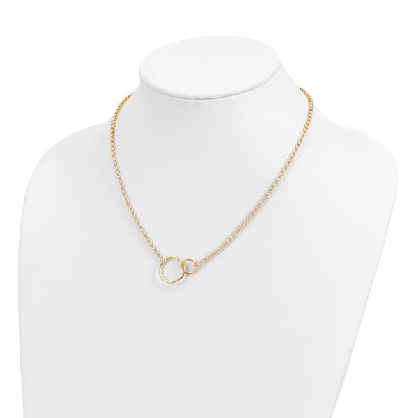 Leslie's 10k Polished Link Necklace - Image 4