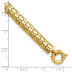 Leslie's 10K Polished Fancy Link Bracelet - Image 5