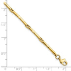 Leslie's 10K Polished Fancy Link Bracelet - Image 5