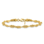 Leslie's 10K Polished Fancy Beaded Bracelet - Image 3