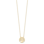 Leslie's 10K Polished Tree of Life Necklace - Image 2