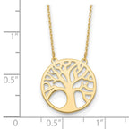 Leslie's 10K Polished Tree of Life Necklace - Image 4