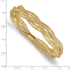 Leslie's 10K Fancy Stretch Bangle Bracelet - Image 2