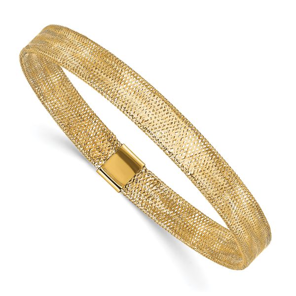 Leslie's 10K Polished Stretch Bangle